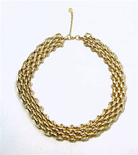 christian dior jewelry necklace|Christian Dior necklace for sale.